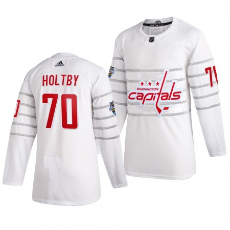 Washington Capitals Braden Holtby 70 Wit Adidas 2020 NHL All-Star Authentic Shirt - Mannen